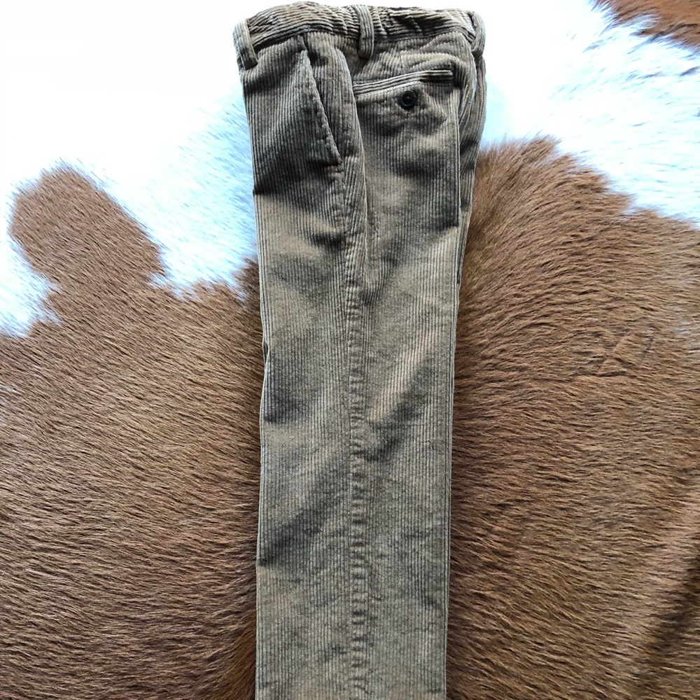 Boys Brooks Brothers Tan Corduroy Pants, Size 6